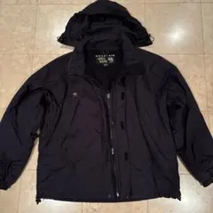 MOUNTAIN HARD WEAR ブラックダウンジャケット