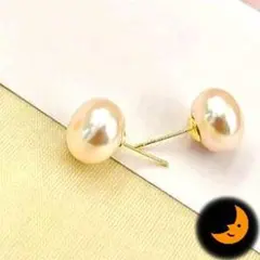 ピアス　レディース　パール　スターリングシルバー925　ピンク　バロック　淡水