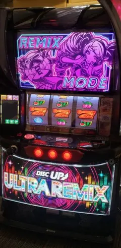 スロット実機　　ディスクアップ【紫パネル】 ディスクアップ スロット実機 パチスロ実機 DISC UP パープルパネル