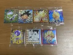 【シークレット有】ドラゴンボール ウエハース　7枚セット　孫悟空　ベジータ