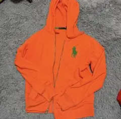 今日まで5900円！！　Ralph Lauren オレンジパーカー Sサイズ