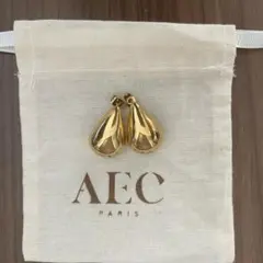 NOBLE AEC PARIS ドロップピアスS ゴールド