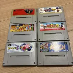 スーパーファミコン ゲームソフト 6本セット