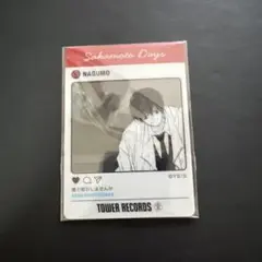 SAKAMOTO DAYS タワレコ カフェSNS風 クリアカード 南雲