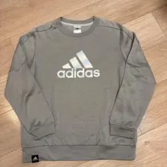 adidas アディダス トレーナー グレー　150cm