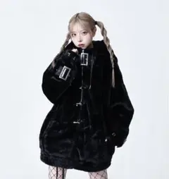 REFLEM オーバーサイズ黒ファーコート 2025年最新】REFLEM レディース 毛皮・ファーコートの人気