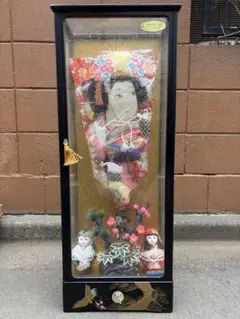 羽子板 ガラスケース入り 正月飾り はごいた 押絵羽子板 伝統工芸
