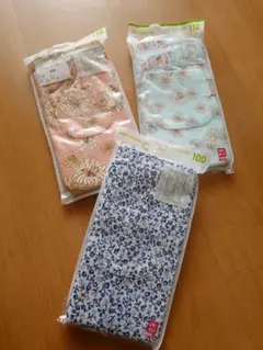 【新品・未使用】100 110 サイズ 花柄　レギンスセット ポールアンドジョー