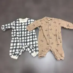 バースデイ　ロンパース2点セット 80cm