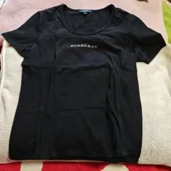 BURBERRY ブラック 半袖Tシャツ M