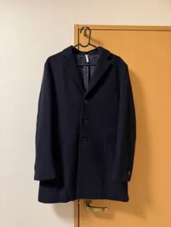 COMME CA ISM ネイビー ピーコート Sのサムネイル