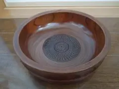 うるし塗 欅加賀鉢 山中漆器 木目模様 菓子器 箱無し - メルカリ
