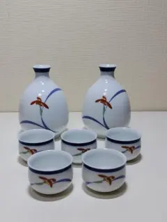 香蘭社オーキッドレース酒器セット