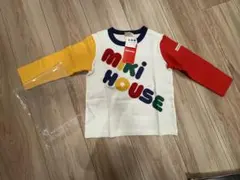 ミキハウス タグ付き！袋付き！長袖 Ｔシャツ ロンT 100cm