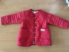 KP 赤　キルティングアウター90センチ