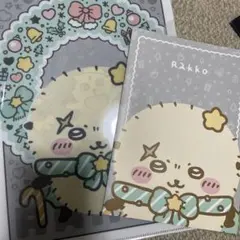 ちいかわ　セブンイレブンコラボ　A5ノート クリアファイル