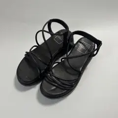 WEGO 厚底 サンダル ブラックのサムネイル