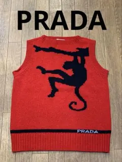 プラダ ノースリーブセーター サイズ42 M - ノースリーブ PRADA(プラダ) ニット・セーター(レディース) - ブランド