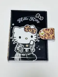 ハローキティ バインダー ヒョウ柄 シール帳　未使用