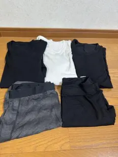 UNIQLO ヒートテック　長袖　タイツ　L LL 5点