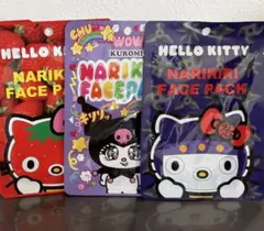 ♡サンリオなりきりフェイスパック3種セット♡