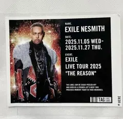 EXILE THE REASON NESMITH ラベル　ステッカー