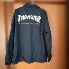 THRASHER ナイロンジャケット ブラック　М