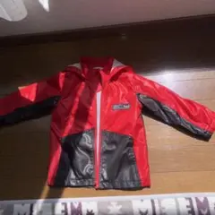 【美品】Bobson 赤 フード付きジャケット