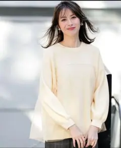 【anySIS】チュールニット オンワード樫山