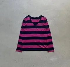 短丈00s ralph lauren ボーダー ロンt ラルフローレンのサムネイル