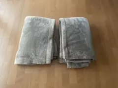 無印良品 厚手毛布Ｓ140×200㎝ シングル2枚