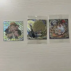 ワンピースウエハースシール3枚セット