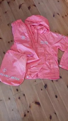 PEARLY GATES ピンク レインウェアセット