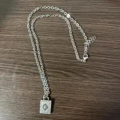 シルバー925 太陽モチーフ ネックレストップ