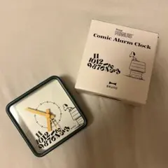 PEANUTS Comic Alarm Clock