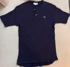 LACOSTE ワッフルTシャツ　Lsiz