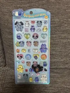 【正規品】mojojojo モジョジョ　うるちゅる　ポップシール