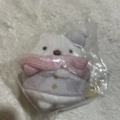 新品　すみっコぐらし しろくま てのりぬいぐるみ　マフラー　サンエックス