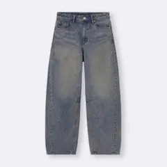 GU バレルレッグジーンズ　67Blue 丈標準　71.0 ～75.0cm