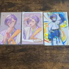 にじさんじ 3SKM 2周年グッズ 榊ネス ランダムチェキ風カード2枚&特典