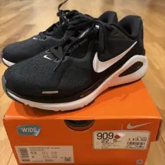 W Nike structure 26 wide 22.5cm 黒