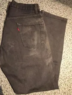 Levis505 ブラックジーンズ　MADE inUSA W30