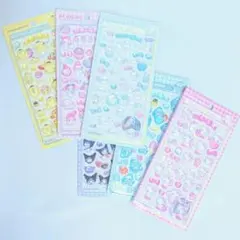 ボンボンドロップシール サンリオ 6点