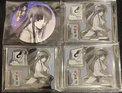 銀魂展　今井信女　アクリルフィギュアコレクション3個　缶バッジコレクションセット