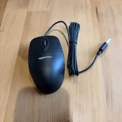 【動作確認済】Amazon Basics 有線USBマウス ブラックのサムネイル
