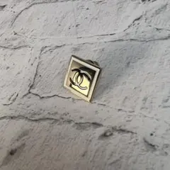 【最終処分SALE】CHANEL ココマーク スクエア ブローチ A-9307