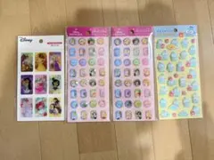 Disney プリンセス 3Dシール ストーンシール ハンギョドンぷくっとシール