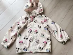 H&M ミッキー ミニー フード付きアウター