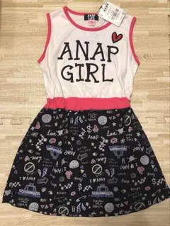 ANAP GIRLノースリーブワンピ130〜140cm色違い2着セット