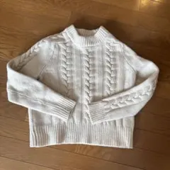 ACNE STUDUIOSアクネ 白　長袖セーター　 S